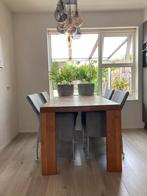 Mooie eikenhouten eetkamertafel 1.7 m lang * 0.9 m breed, Huis en Inrichting, Tafels | Eettafels, 50 tot 100 cm, 150 tot 200 cm