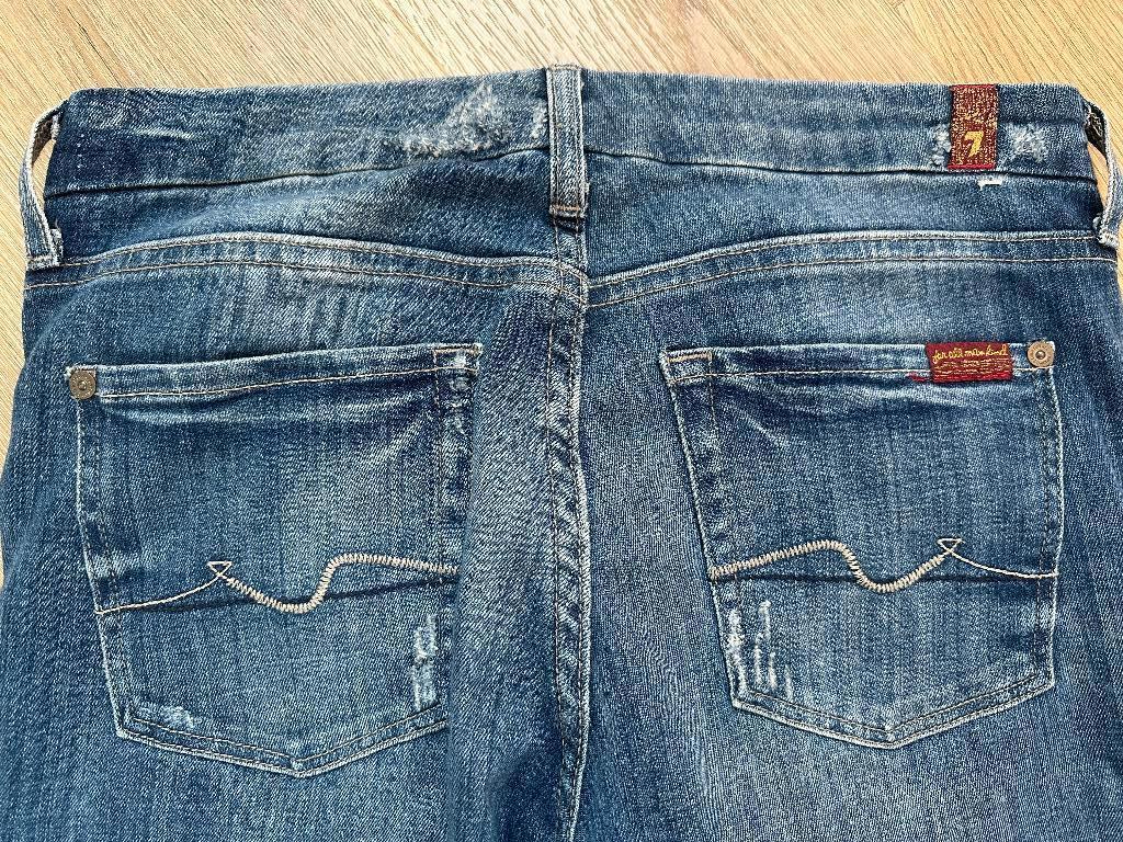 7 for all Mankind jeans maat 28, Blauw, Ophalen of Verzenden, Zo goed als nieuw, W28 - W29 (confectie 36)