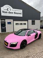 Audi R8 Audi R8 4.2 Barbie roze wrap, Auto's, Audi, Te koop, Zilver of Grijs, Geïmporteerd, Benzine