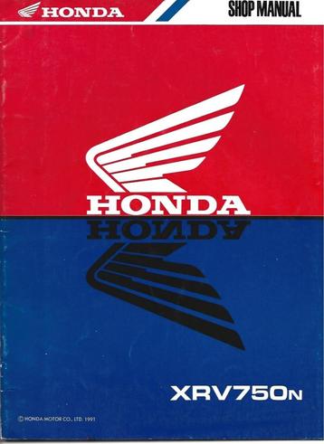 Honda XRV750 n addendum aanvulling motor beschikbaar voor biedingen
