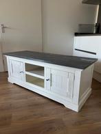 Tv Meubel, Ophalen, 150 tot 200 cm, Eikenhout, Minder dan 100 cm
