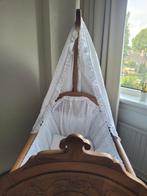 Antieke houten wieg met hemeltje en aerosleep, Kinderen en Baby's, Babywiegjes en Ledikanten, Ophalen, Gebruikt, Wieg