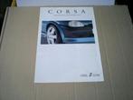 Opel Corsa I Line [ 6 / 1997 6 pag. Duits ], Opel, Zo goed als nieuw, Verzenden
