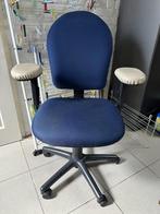 Grahl burostoel, Gebruikt, Blauw, Ophalen of Verzenden, Bureaustoel