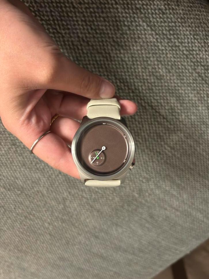 TACS Watch Twenty 4 - TS1101C (Beige), Sieraden, Tassen en Uiterlijk, Horloges | Antiek, Polshorloge, Overige merken, Staal, Ophalen of Verzenden