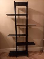 Kast zwart plantenrek boekenkast display, Ophalen, Gebruikt