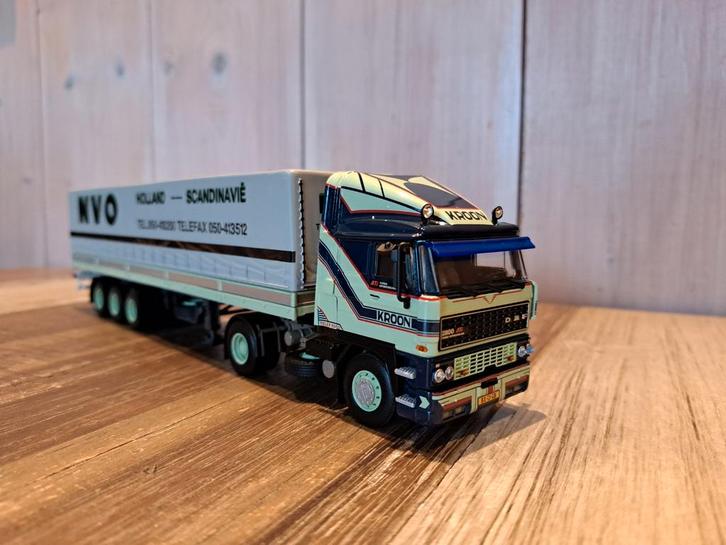 WSI Daf 2800 4x2 van Kroon Assen, Hobby en Vrije tijd, Modelauto's | 1:50, Nieuw, Bus of Vrachtwagen, Wsi, Ophalen of Verzenden