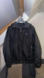 Prada Zwart Reversible Katoenen Jas, Zwart, Maat 56/58 (XL), Ophalen of Verzenden, Zo goed als nieuw