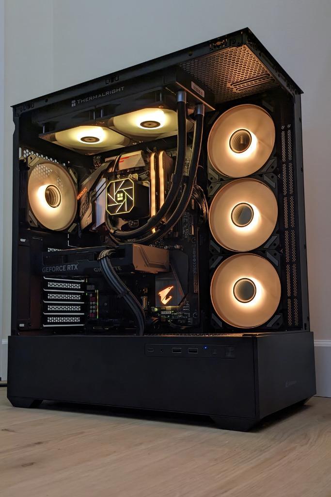 Gaming Pc - RTX 4060 Ti & Ryzen 5 - 5600x, Computers en Software, Desktop Pc's, Zo goed als nieuw, 4 Ghz of meer, SSD, 16 GB, Met videokaart