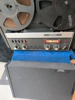 Zeer zgoh Revox bandrecorder A77 met 3 reals en cover, Audio, Tv en Foto, Ophalen of Verzenden, Bandrecorder, Met stofkap