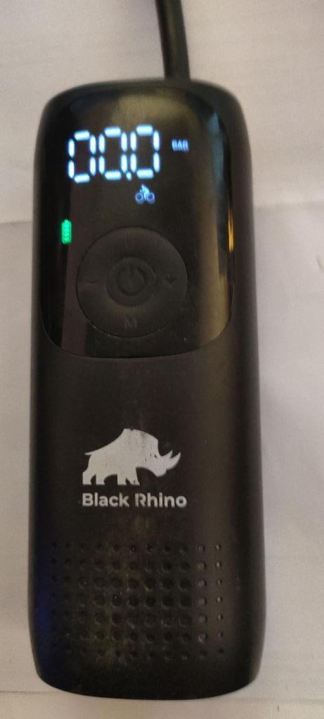 Black Rhino mini compressor met zaklamp en accu, Doe-het-zelf en Verbouw, Compressors, Zo goed als nieuw, 6 tot 10 bar, Minder dan 25 liter
