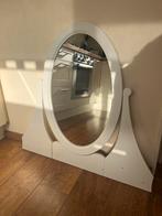 Ovale Spiegel met Standaard, Ophalen, 100 tot 150 cm, Zo goed als nieuw, Ovaal