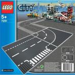 Lego 7281 city t-kruising en bocht nieuw verzegeld. Lego ci, Kinderen en Baby's, Speelgoed | Duplo en Lego, Nieuw, Complete set