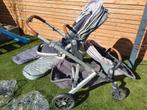 Uppababy Vista Emmett v1, Kinderen en Baby's, Tweelingen en Meerlingen, Ophalen, Zo goed als nieuw, Kinderwagen of Buggy