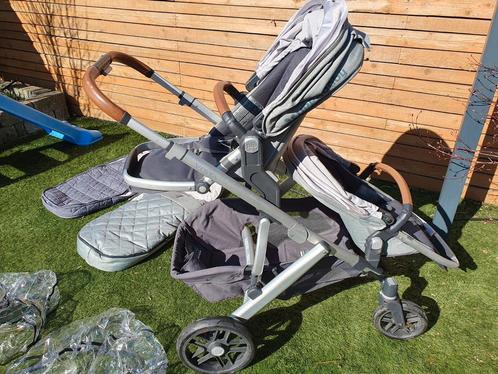 Uppababy Vista Emmett v1, Kinderen en Baby's, Tweelingen en Meerlingen, Zo goed als nieuw, Kinderwagen of Buggy, Ophalen