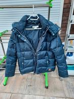 Kort blauw damesjack maat 44(XXL), Kleding | Dames, Jassen | Winter, Blauw, Maat 42/44 (L), Ophalen of Verzenden, Zo goed als nieuw