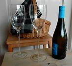 2 hoge wijnglazen van Rivièra Maison  - Vin - 30 cm hoog, Huis en Inrichting, Glas of Glazen, Ophalen of Verzenden, Overige stijlen
