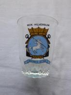 Kon. Nederlandse Marine borrelglas MOK Hilversum (1), Verzamelen, Ophalen of Verzenden, Marine, Nederland, Overige typen