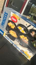 Princess wok set (grote pannetjes), Witgoed en Apparatuur, Gourmetstellen, Ophalen, Zo goed als nieuw, 4 t/m 7 personen