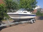 Kajuit boot met motor en trailer/yamaha 50 pk 4takt, Ophalen, Gebruikt, 50 pk of meer, Tot 6 meter