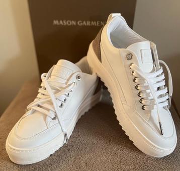 ** NIEUWE MASON GARMENTS sneakers wit taupe maat 40 ** beschikbaar voor biedingen