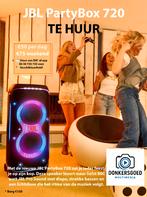 Huur nu de JBL PartyBox 720 – 800 Watt Power!, Ophalen of Verzenden, Nieuw, Overige