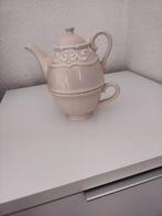 Countryfield Theepot met Kop - Zo goed als nieuw!, Huis en Inrichting, Keuken | Servies, Ophalen of Verzenden, Zo goed als nieuw