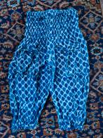 Lila Pixie Harem Broekje blauw wit - Maat 80, Broekje, Meisje, Ophalen of Verzenden, Zo goed als nieuw