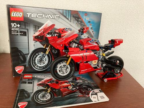 ZGAN LEGO Technic Ducati Panigale V4 R - 42107 incl.doos, Kinderen en Baby's, Speelgoed | Duplo en Lego, Zo goed als nieuw, Lego