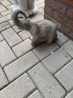 Olifanten Verzameling, Tuin en Terras, Tuinbeelden, Ophalen of Verzenden, Gebruikt, Beton, Dierenbeeld