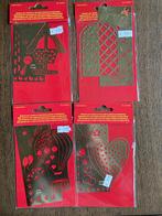 Vier embossingmallen: geboorte, tuin, luchtballon, hart, Ophalen, Zo goed als nieuw, Overige thema's, Pons of Mal