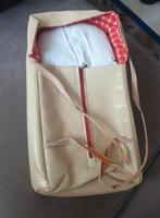 Vintage reiswieg crèmekleurig voor 2 barbies of 1 kleine pop, Kinderen en Baby's, Speelgoed | Poppen, Ophalen of Verzenden, Zo goed als nieuw
