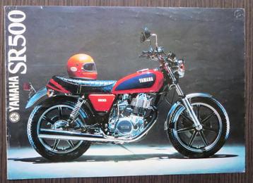 Flyer Yamaha SR 500 - 1980 beschikbaar voor biedingen