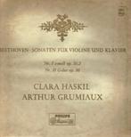 Beethoven  Haskil  Grumiaux Sonaten Violine Klavier, Cd's en Dvd's, Vinyl | Klassiek, Ophalen of Verzenden, Classicisme, Zo goed als nieuw