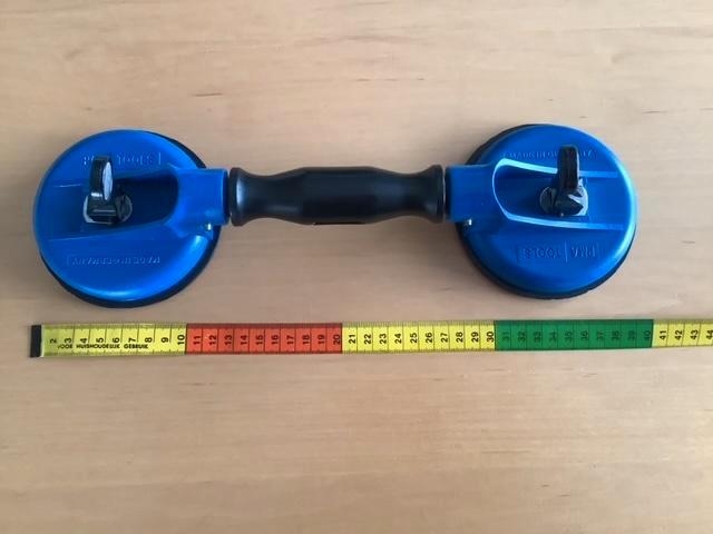 PMA TOOLS dubbele zuignapheffer / glaszuiger / vacuümheffer, Doe-het-zelf en Verbouw, Gereedschap | Handgereedschap, Zo goed als nieuw
