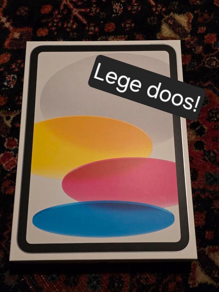 Lege doos voor Apple iPad, Computers en Software, Apple iPads, Overige modellen, 10 inch, Zilver, Ophalen of Verzenden