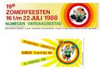Stickers Zomerfeesten 1988 en 1991, Verzamelen, Militaria | Algemeen, Ophalen of Verzenden, Overige soorten, Nederland, Overige typen