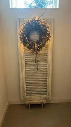 Houten louvreluik brocante country slijl, Ophalen of Verzenden, Gebruikt