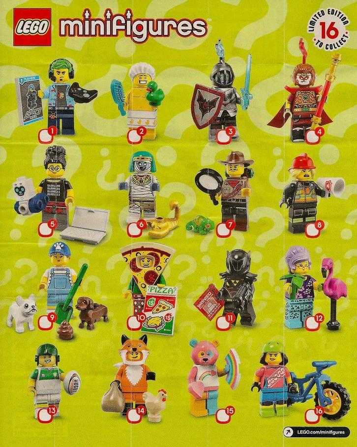 Lego minifiguren serie 19 nr 16 Mountain Biker, nieuw!!!, Kinderen en Baby's, Speelgoed | Duplo en Lego, Nieuw, Lego, Ophalen of Verzenden
