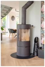 Attika VIVA 100L (draaibare houtkachel), Huis en Inrichting, Ophalen, Houtkachel, Zo goed als nieuw, Vrijstaand