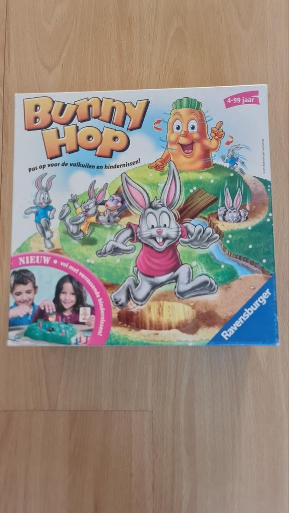 Bunny Hop - Ravensburger Kinderspel, Een of twee spelers, Ophalen of Verzenden, Nieuw, Ravensburger