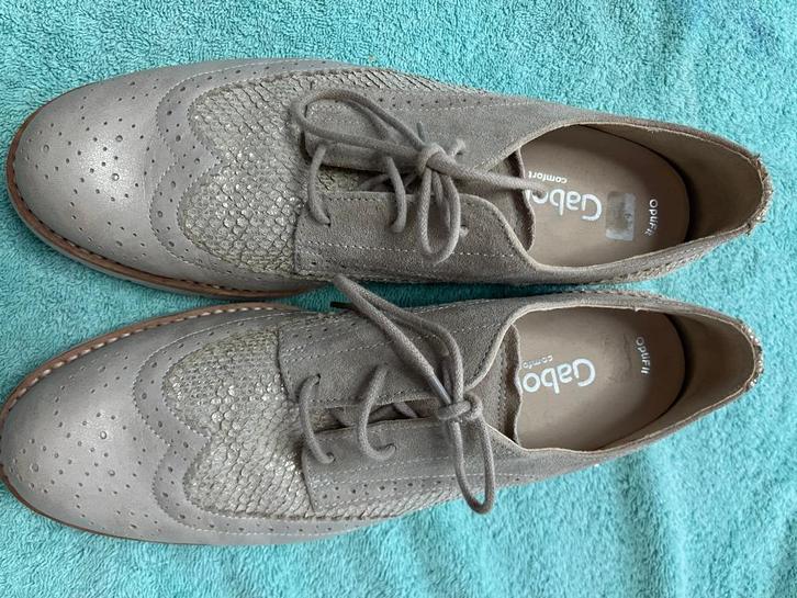 gabor maat 7-G gelijk aan 40,5-beige, Kleding | Dames, Schoenen, Gedragen, Overige typen, Beige, Ophalen of Verzenden