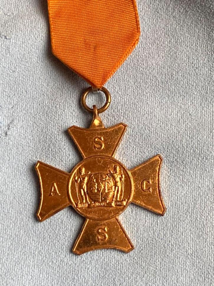 Medailles Herdenking Southern Cross of Honor, Verzamelen, Militaria | Algemeen, Landmacht, Lintje, Medaille of Wings, Ophalen of Verzenden