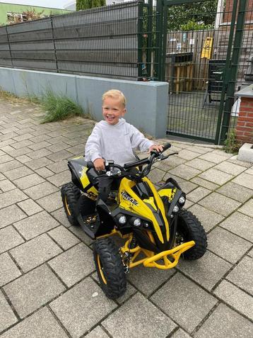 Elektrische Kinderquad EVO 1000W - Geel beschikbaar voor biedingen