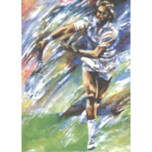 9 lithos van 9 sporten van Angelique vd Born , samen € 90, Sport en Fitness, Tennis, Nieuw, Overige merken, Ophalen of Verzenden