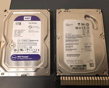 
WD Purple Harde Schijven – 1TB & 2TB (Surveillance HDD’s) beschikbaar voor biedingen