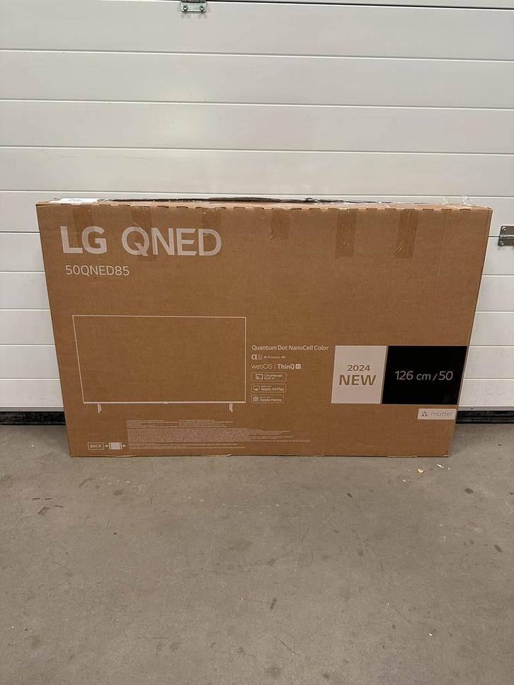 LG 50” QNED 50QNED85T6A (2024) 4K Smart TV, Audio, Tv en Foto, Televisies, Nieuw, LED, 100 cm of meer, 4k (UHD), LG, 100 Hz, Smart TV