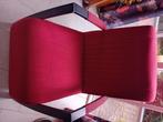 Fauteuil  van Profijt Meubel stof rood, Huis en Inrichting, Ophalen, Gebruikt, 75 tot 100 cm, Stof