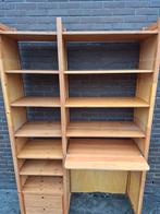 Lundia vintage wandkast /boekenkast. H 208.B 135 D 40, Huis en Inrichting, Kasten | Boekenkasten, Ophalen, Met plank(en), Gebruikt
