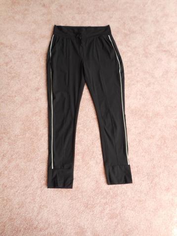 Nieuwe zwarte travelstof broek witte bies Zoso mt XXL 42/44 beschikbaar voor biedingen